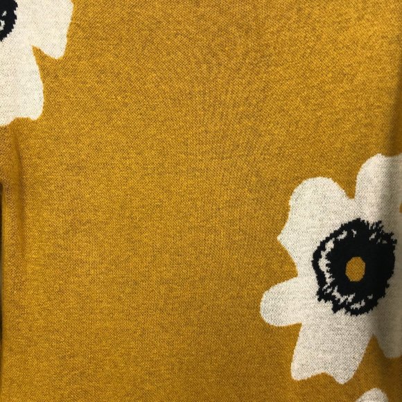 Anthropologie Field Flower Yellow Poppy Tunic - Picture 3 of 8